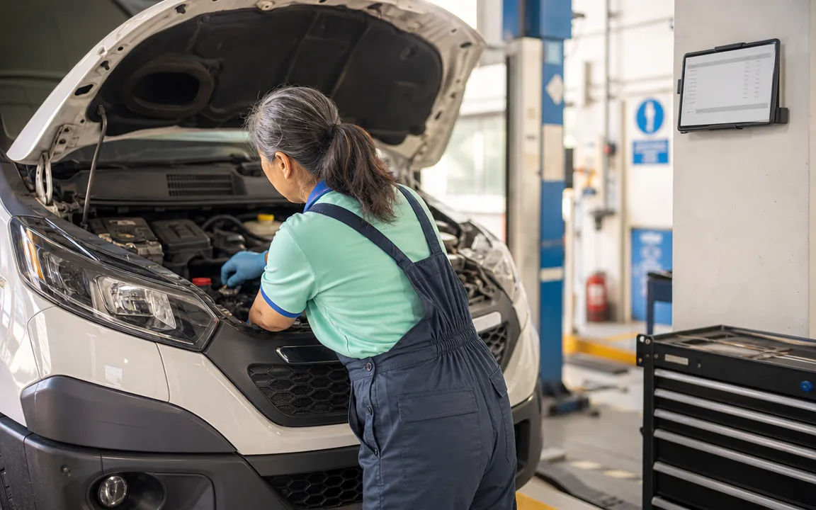 Maintenance scene