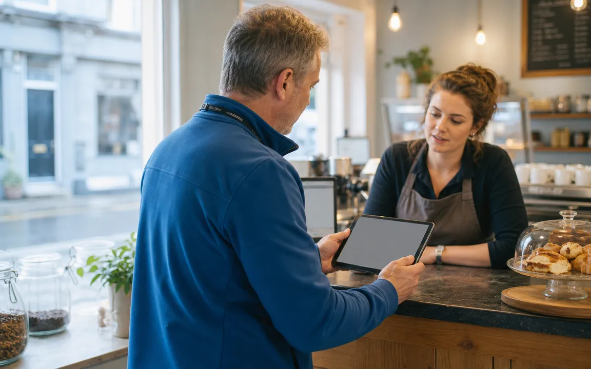 Onboarding & Audit scene