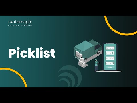 Picklist: Picklist tutorial thumbnail displaying warehouse picking optimization and order fulfillment interface