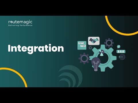 Integration: Integration tutorial thumbnail displaying API connectivity and third-party system synchronization